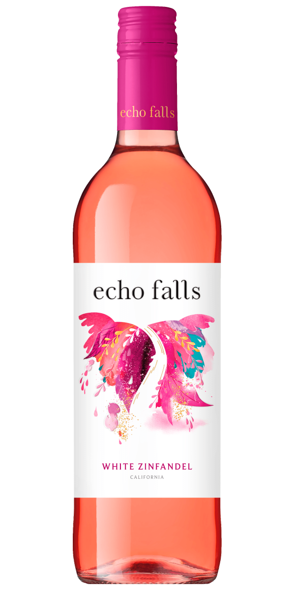 Фото Вино Echo Falls White Zinfandel рожеве напівсухе 0.75л-каталог