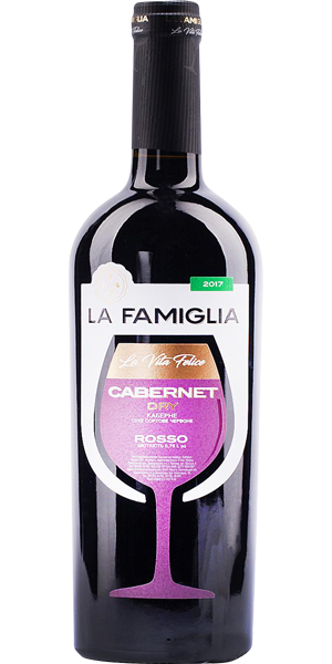 Фото Вино La Famiglia Cabernet 0.75л-каталог
