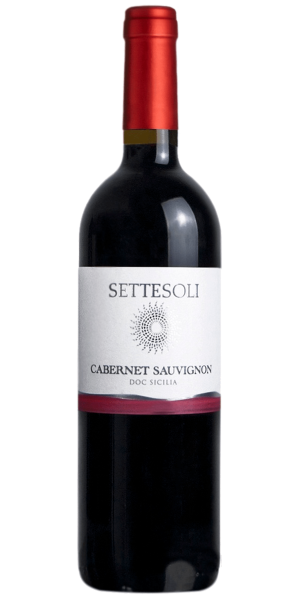 Фото Вино Settesoli Cabernet Sauvignon червоне сухе 0.75л-каталог