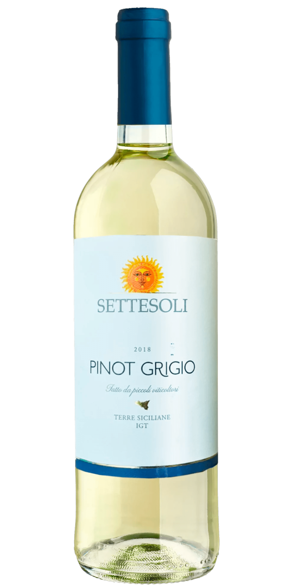 Фото Вино Settesoli Pinot Grigio 0.75л