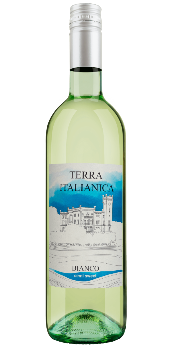 Фото Вино Terra Italianica Bianco Amabile біле напівсолодке 0.75л-каталог