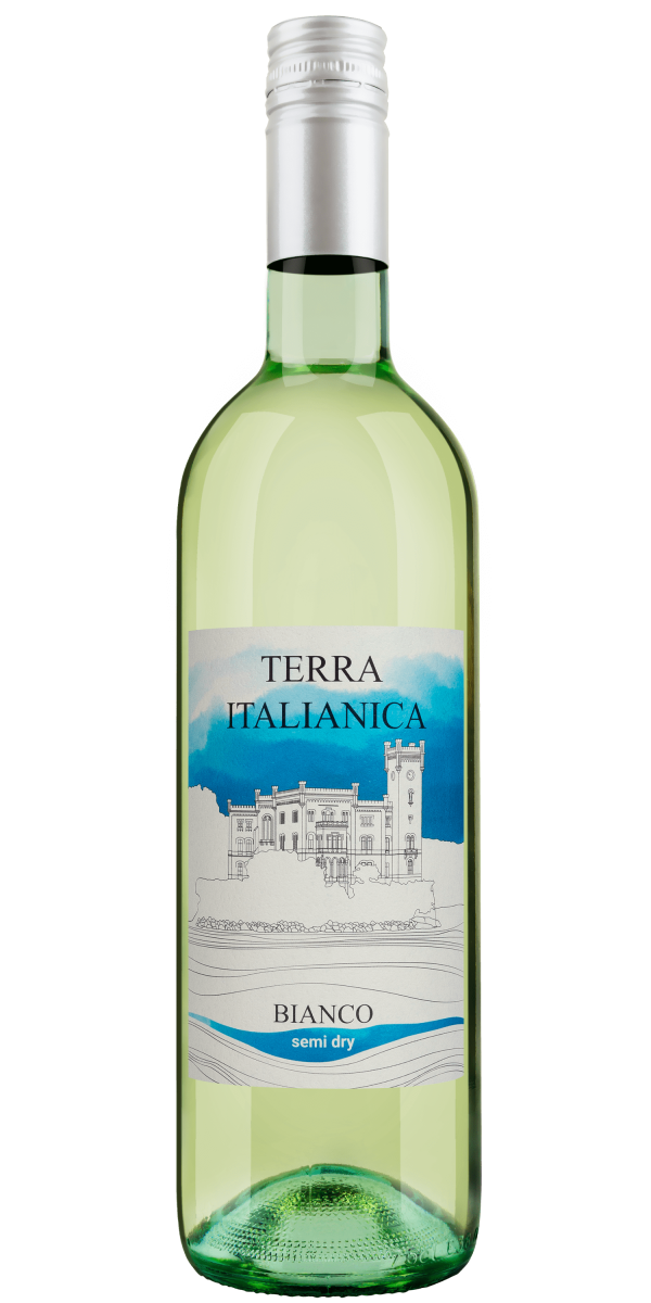 Фото Вино Terra Italianica Bianco біле напівсухе 0.75л-каталог