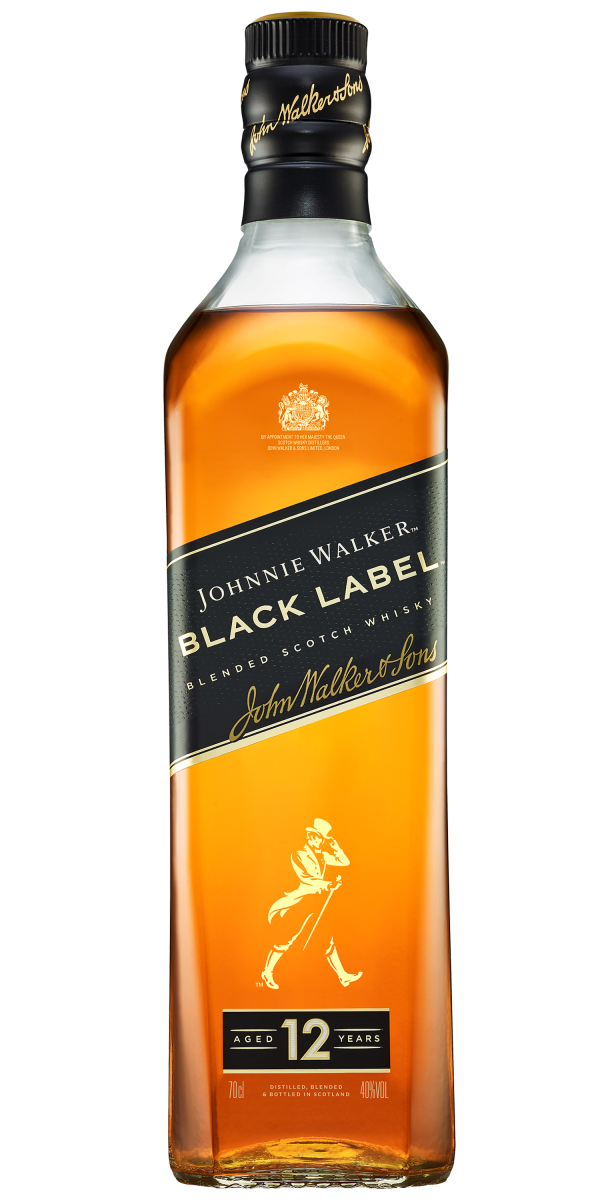 Фото Виски Johnnie Walker Black label 0.7л в коробке-каталог