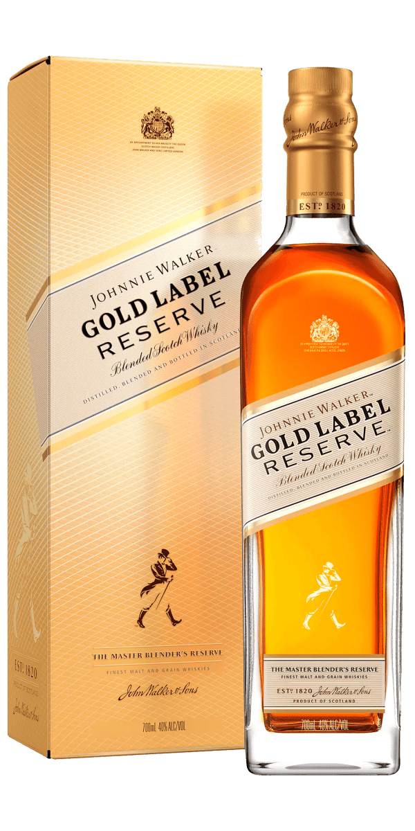 Фото Віскі Johnnie Walker Gold Reserve 0.7л у коробці-каталог