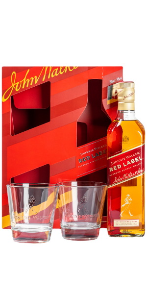 Фото Виски Johnnie Walker Red label + 2 стакана 0.7л-каталог