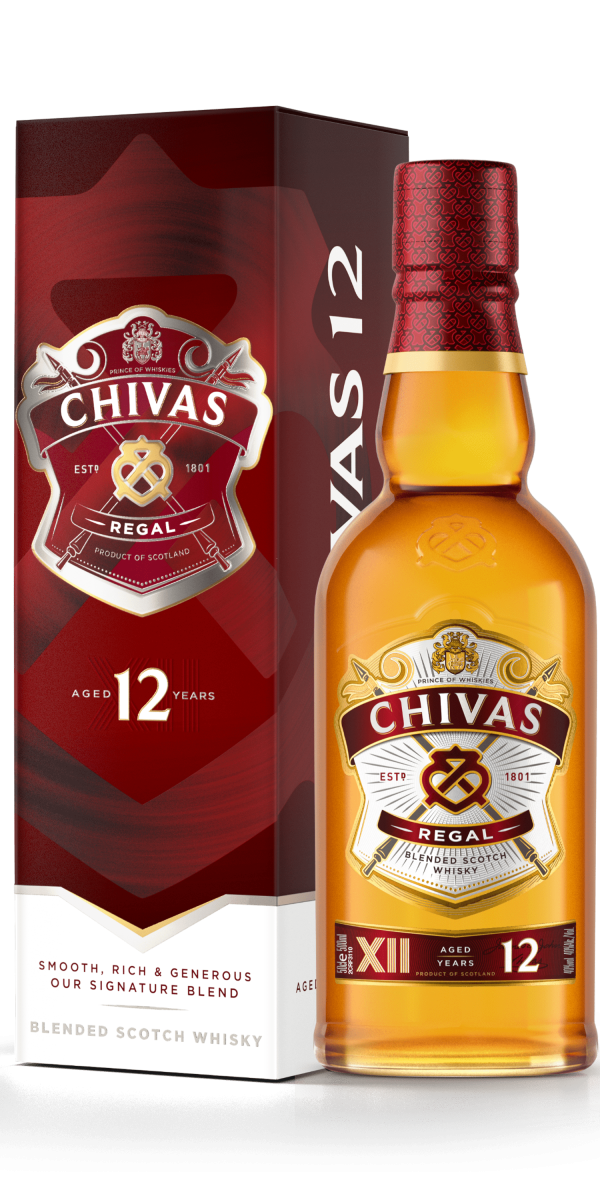 Фото Віскі Chivas Regal 12 років витримки 0.5л