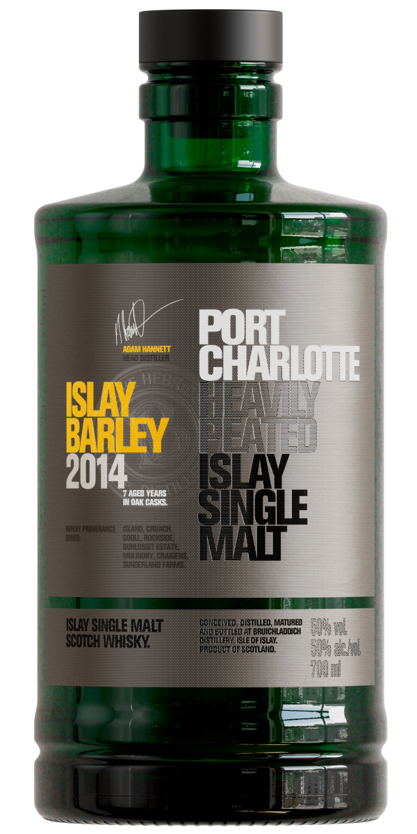 Фото Віскі Bruichladdich Port Charlotte Islay Barley 0.7л-каталог
