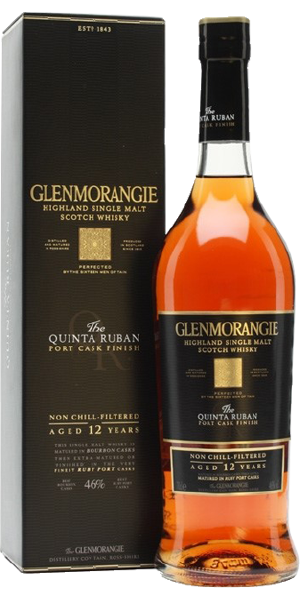 Фото Виски Glenmorangie Quinta Ruban 0.7л в подарочной упаковке-каталог