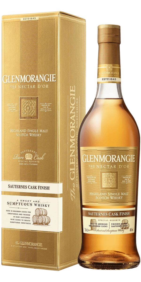 Фото Виски Glenmorangie Nectar d'Or 0.7л в подарочной упаковке