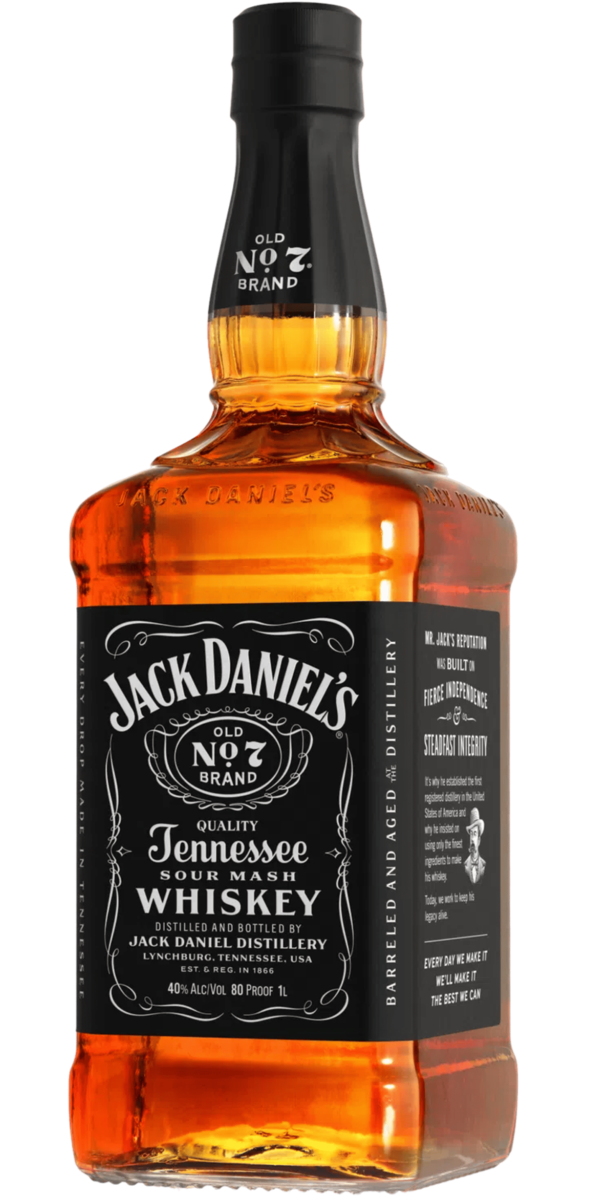 Віскі Jack Daniel's Tennessee Old No.7 1л 40% ≡ Купити в Києві