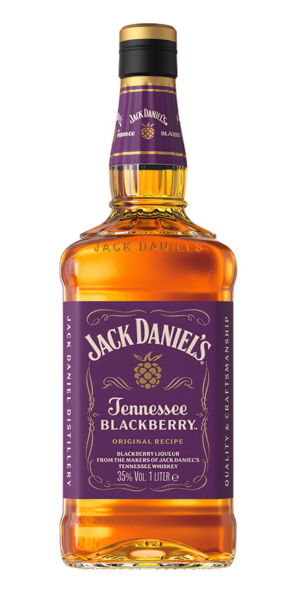 Фото Віскі-лікер Jack Daniel's Tennessee Blackberry 35% 1л-каталог