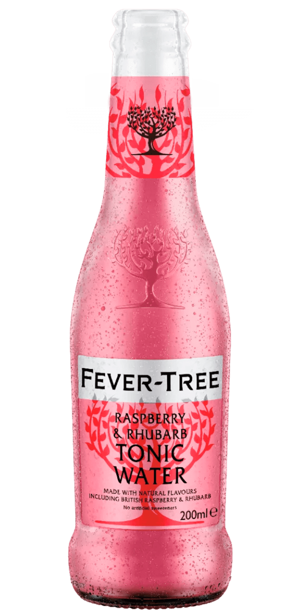 Фото Тонік Fever Tree Rhubarb Raspberry 0.2л №1