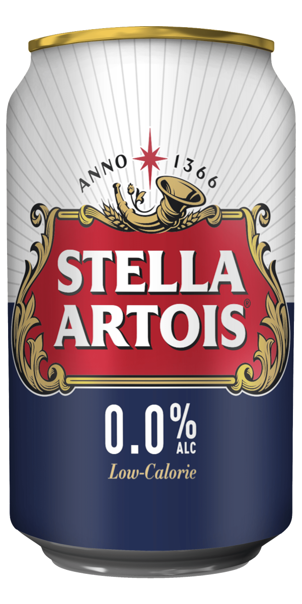 Фото Пиво безалкогольне Stella Artois 0.33л