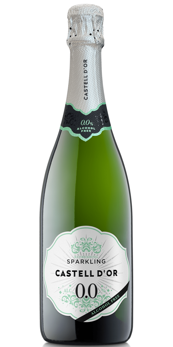 Фото Вино ігристе безалкогольне Castell D'Or Sparkling 0.75л