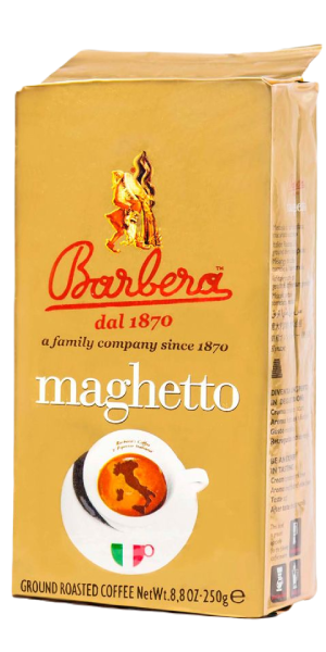 Фото Кофе молотый Barbera Maghetto 250гр-каталог