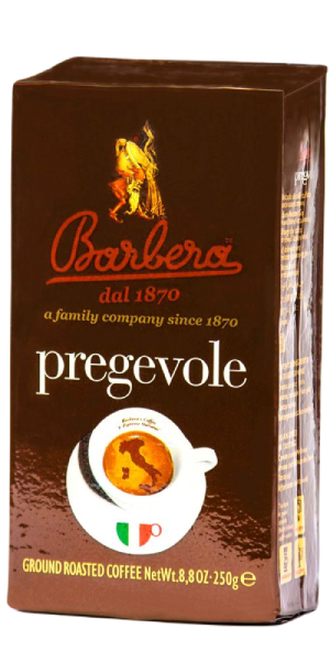 Фото Кофе молотый Barbera Pregevole 250гр-каталог