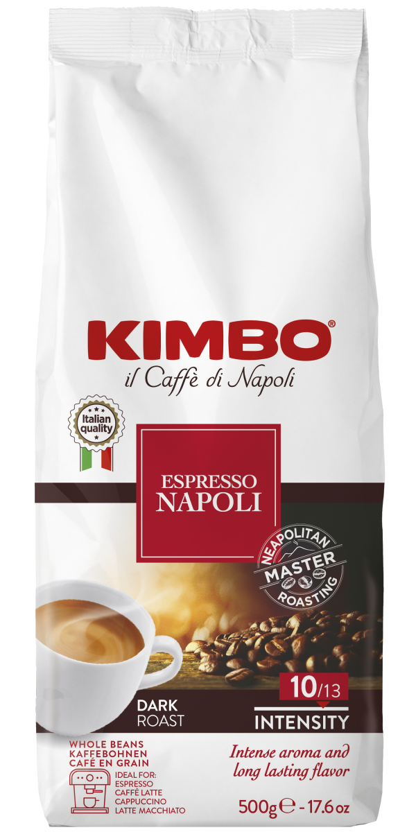Фото Кофе в зернах Kimbo Espresso Napoletano 500гр-каталог