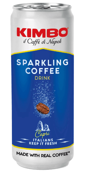 Фото Газированный кофейный напиток безалкогольный Kimbo Sparkling 0.25л