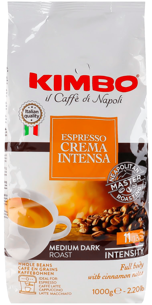 Фото Кофе в зернах Kimbo Crema Dolce 1кг-каталог