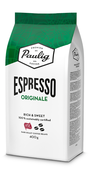 Фото Кава в зернах Paulig Espresso Originale 400гр-каталог