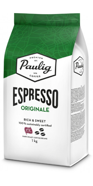 Фото Кофе в зернах Paulig Espresso Originale 1кг-каталог