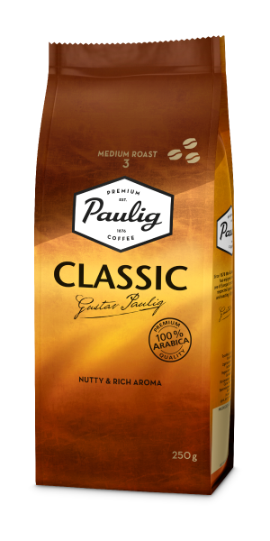 Фото Кофе в зернах Paulig Classic 250гр-каталог